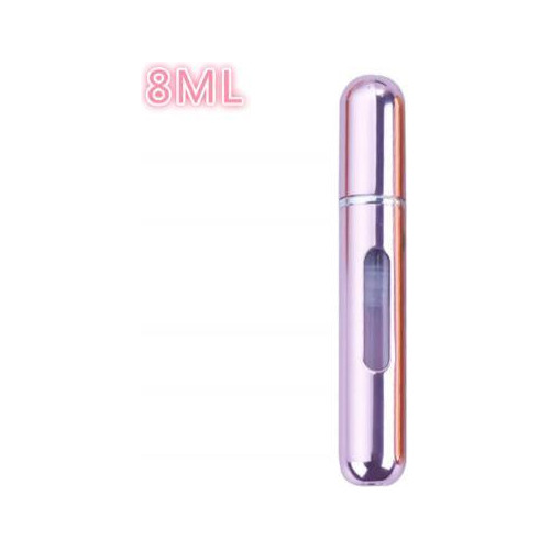 Mini Frasco Porta Perfume 8ml De Bolso Recarregável Pink