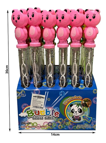 Pack 24 Burbujas Juegos Para Niños Full Calidad 