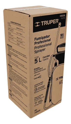 Fumigador, 5 L (1.3 Gal) Truper