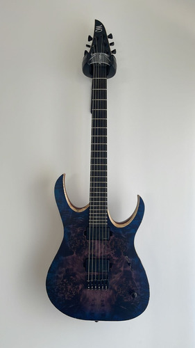 Guitarra Mayones Duvell Elite 2017 Dirty Purple Blue Burst