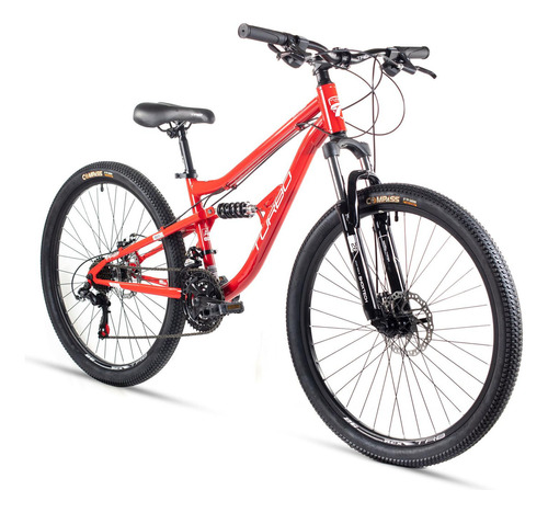 Bicicleta De Montaña R26 Sx 6.1 Aluminio Roja Turbo Color Rojo Tamaño Del Cuadro M