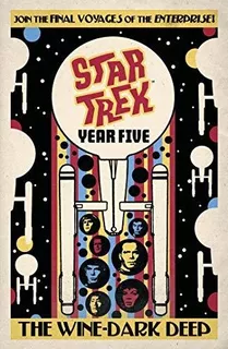 Book : Star Trek Year Five - The Wine-dark Deep (book 2) -.