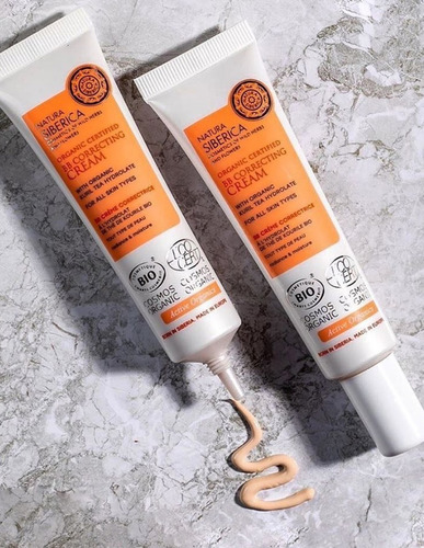 Imagen 3 de 3 de Bb Crema Correctora Orgánica Para Todo Tipo De Piel