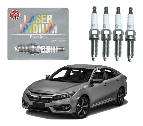 Jogo Vela Ignição Honda Civic 2.0 G10 Touring 2018 2019 2020
