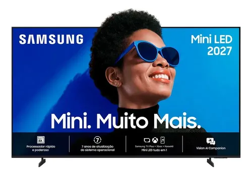 Smart TV Samsung Mini LED 4K M75H 85 Polegadas