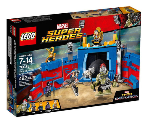 Lego Super Heroes 76088 Thor Vs. Hulk - Choque En La Arena