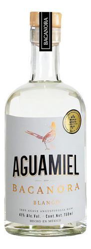 Aguamiel Blanco bacanora destilado de agave 750 ml