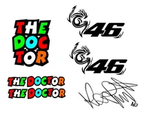 Comprar Calcos Kit Valentino Rossi - 6 Calcomanias - Graficastuning 
