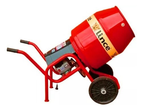 Hormigonera Lince Super Reforzada 130 Litros Motor 1hp Weg 