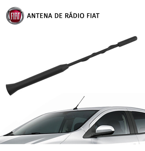 Antena De Teto Receptiva Fiat Rádio Antico Modelo Original