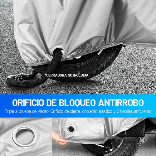 Cubierta De Motocicleta Solar Impermeable Para Todo Clima