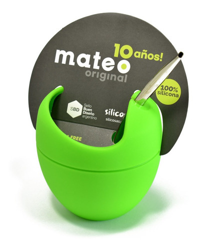 Mate Mateo Original De Silicona De Diseño Vaciado Fácil