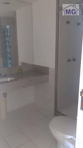 Imagem 16 de 18 de Flat Com 1 Dormitório Para Alugar, 70 M² Por R$ 3.400,00/mês - Glória - Macaé/rj - Fl0018