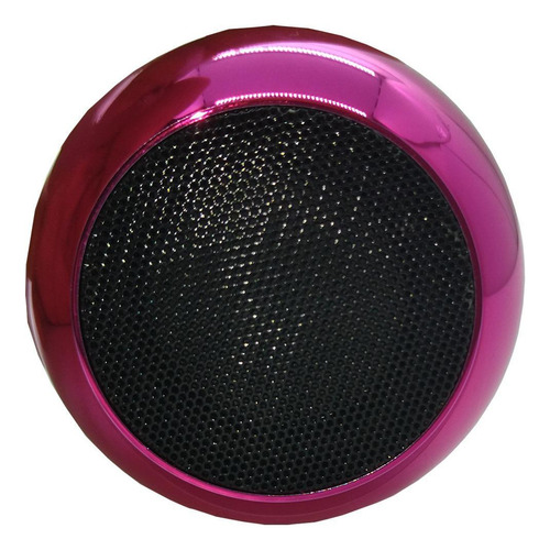 Mini Caixinha Som Bluetooth Metal Amplificada 3w Al2022 Rosa