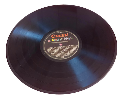 Lp Vinil Queen A Kind Of Magic + Encarte!!! (Usado)