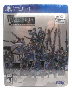 Valkyria Chronicles Remastered - Ps4 Rpg - Sega Steelbook