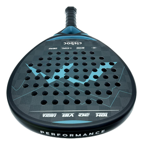Raqueta De Pádel 12k Fibra Carbono 3d Superficie Soft Eva