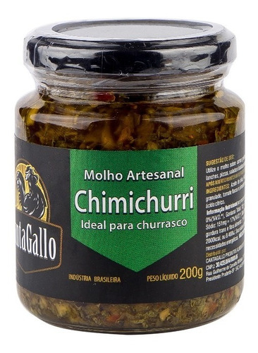 Molho Chimichurri Cantagallo 200g