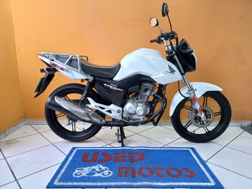 Imagem 3 de 10 de Honda Cg Cargo 160 2017 Branca