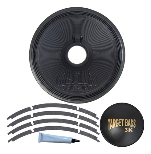 5kit Reparo Sl Compatível Com Eros Target 3k 18pol 4ohms