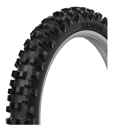 Cubierta Delantero Para Moto Rinaldi Cross Rmx 35 Con Cámara De 90/90-21 M 54 X 1 Unidad