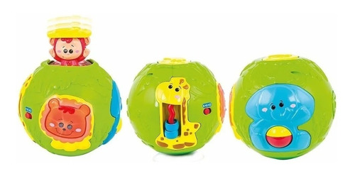 Imagen 5 de 8 de Pelota Didactica Jungla Original Winfun 0778-nl Educando