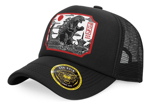 Gorra Trucker Godzilla Retro Pelicula Eva Rain® 