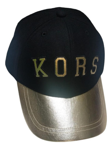  Gorro Dama  Negro / Dorado Ajustable Cod. 2074