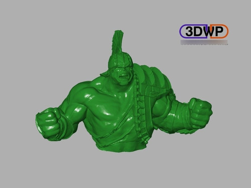 Busto De Hulk Thor Ragnarok- Figura Plastica