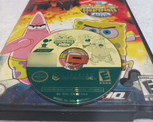 Spongebob Squerepants The Movie - Thq - Gamecube (Usado)