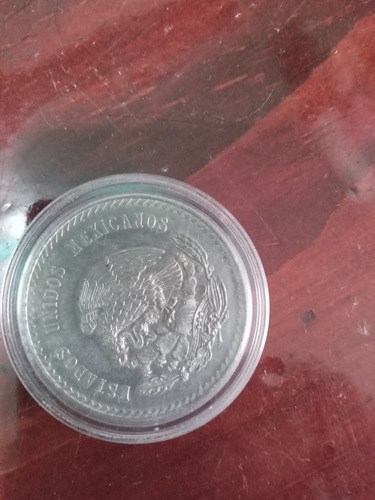 Dos Monedas De Plata Cuahutemoc Fecha 1948 Plata Ley 900 