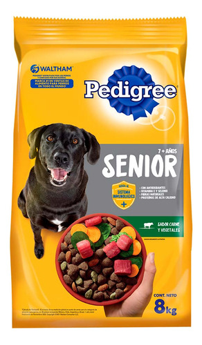 Pedigree Adulto Senior 7+ Etapa 3 X 8 Kg