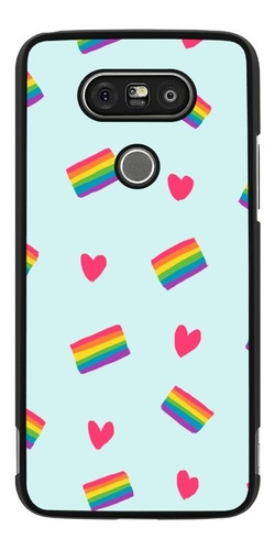 Funda Protector Para LG G5 G6 G7 Love Pride Amor Lgbt 05 N