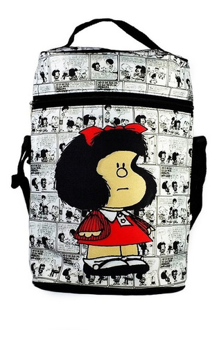 Imagen 1 de 4 de Bolso Matero Térmico Equipo De Mate Mafalda