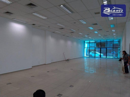 Salão Para Alugar, 400 M² Por R$ 18.000,00/mês - Centro - Guarulhos/sp - Sl0100