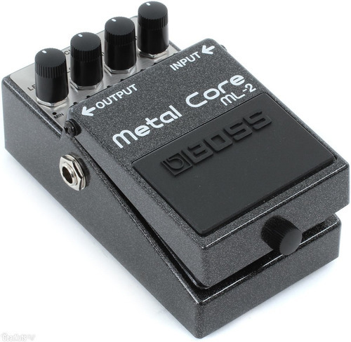 Pedal Boss Metal Core Ml 2 Distorção Cor Preto