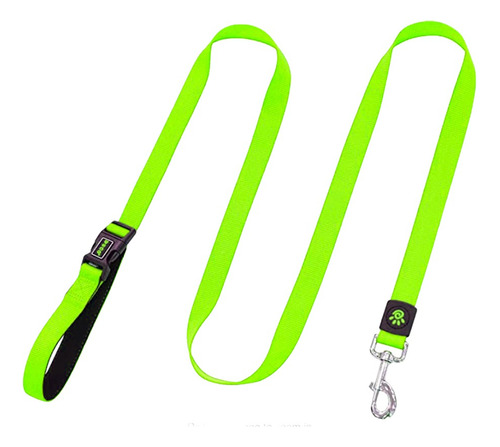 Correa De Perro Doco Hands Free 6ft Talla M Verde 1.8cm