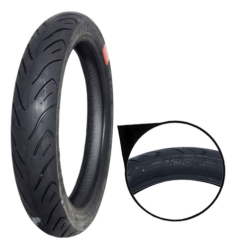 Pneu Traseiro Sport R S/camara 53p 100/80-18 Ybr 125 Factor