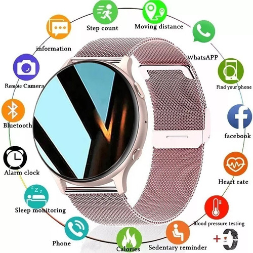 Reloj Deportivo Bluetooth Call Smartwatch Para Mujer Y Hombr