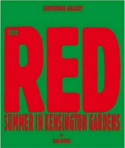 Red Summer In Kensington Gardens By Jean Nouvel, De Paul Virilio. Editorial Buchhandlung Walther Konig Gmbh Co Kg Abt Verlag, Tapa Dura En Inglés