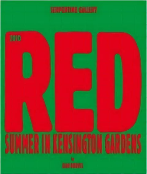 Red Summer In Kensington Gardens By Jean Nouvel, De Paul Virilio. Editorial Buchhandlung Walther Konig Gmbh Co Kg Abt Verlag, Tapa Dura En Inglés