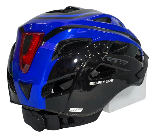 Casco De Protección Gw Mtb Y Ruta M6 Azul Marino M