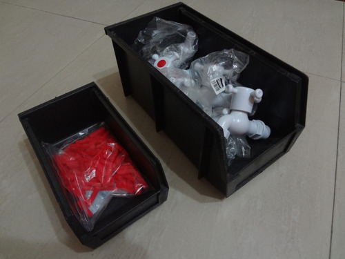 Imagen 5 de 10 de Caja Apilable Tipo Organizador (2 Cajas)