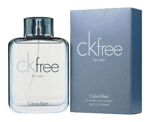 Perfume Ck Free De Calvin Klein Men 100 Ml Edt Original 