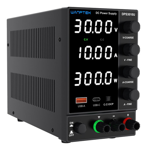 Fuente Reguladora De Potencia Dc 50/60 Hz Led 0-10a Power Hi