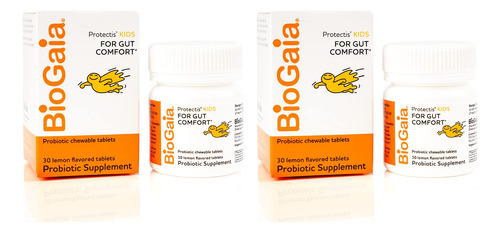 Biogaia Protectis Tabletas Masticables Digestivas 30 Ct X2