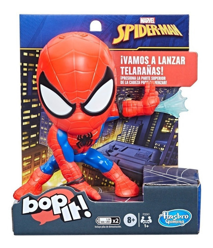 Bop It! Spiderman Marvel Hasbro Gaming Idioma Español