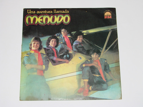 Lp Vinilo Menudo Una Aventura Llamada Menudo Disco Fm 1983 