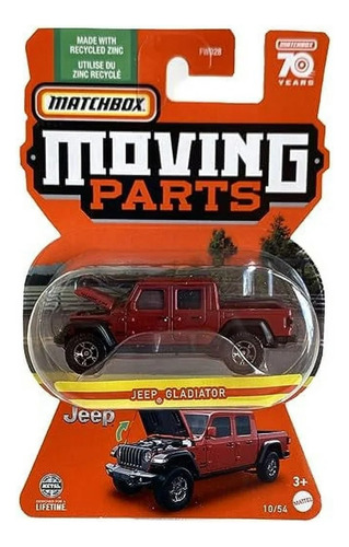 Matchbox Jeep Gladiador Moving Parts Ed. 70 Anos 2023 10/54
