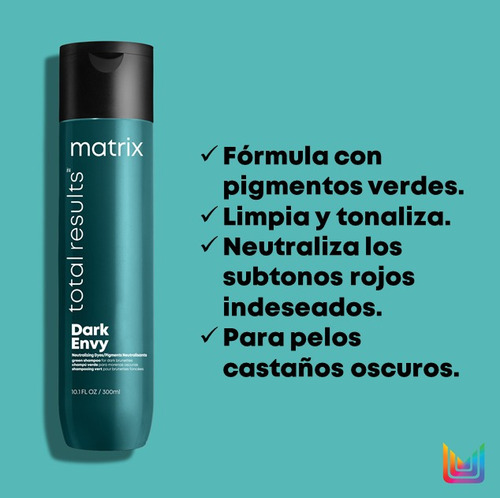 Imagen 2 de 5 de Shampoo Dark Envy X300 Ml Total Results Matrix